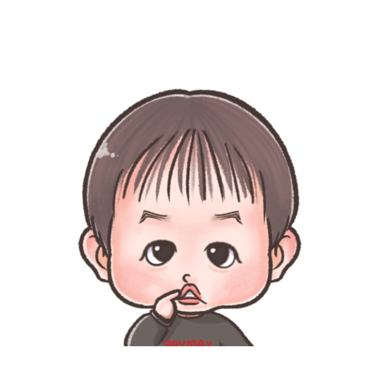 あなたの分身を優しいタッチで似顔絵にします 盛りすぎず、でも少し可愛く「あなたらしさ」を大切にしたタッチ イメージ2