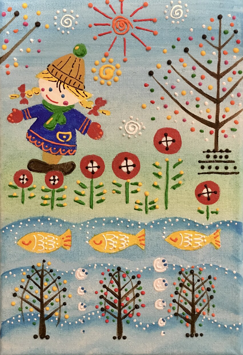 自分の部屋やお店に飾るイラストや絵画を描きます アナログの絵画（油彩、アクリル、その他）お気に入りの一枚を！ イメージ1
