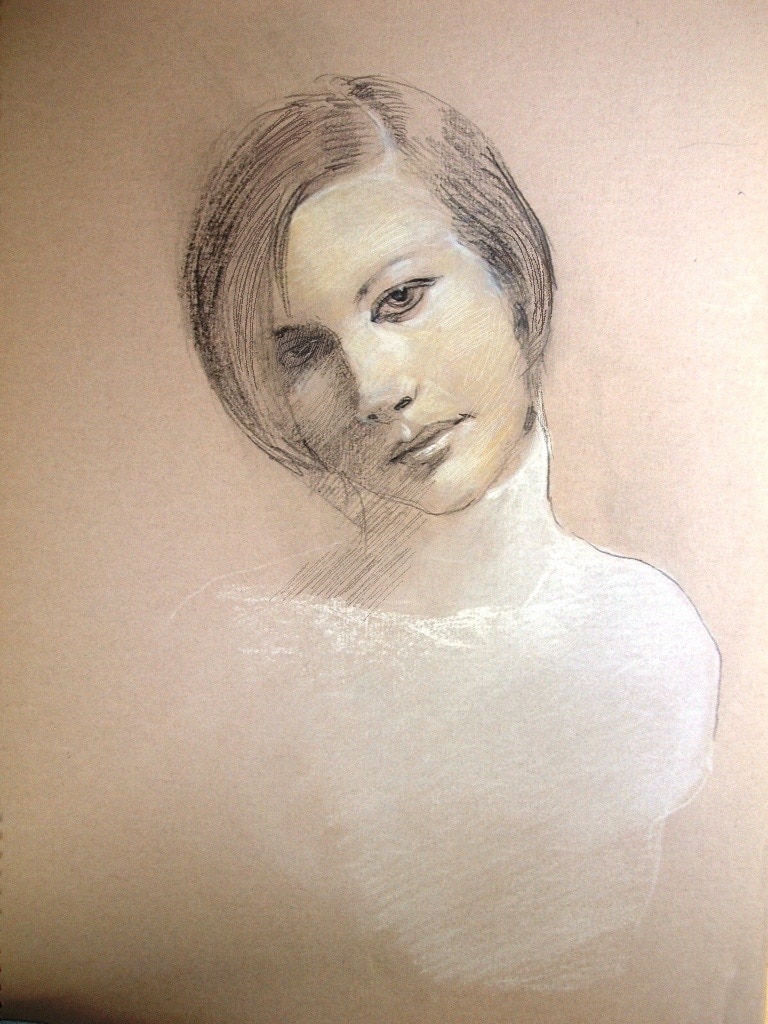 丹精込めてパステル画調で描きます 似顔絵とは違った 見る人を惹きつけさせる人物画いかがですか？ イメージ2