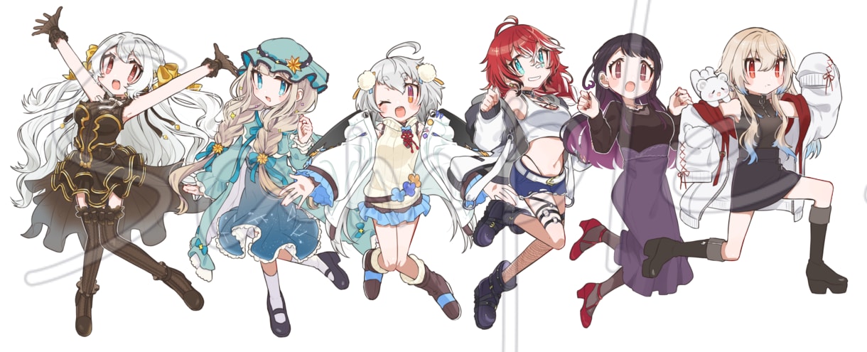 使いやすい立ち絵イラスト製作致します 特徴的なデザインが欲しい方向け イメージ9