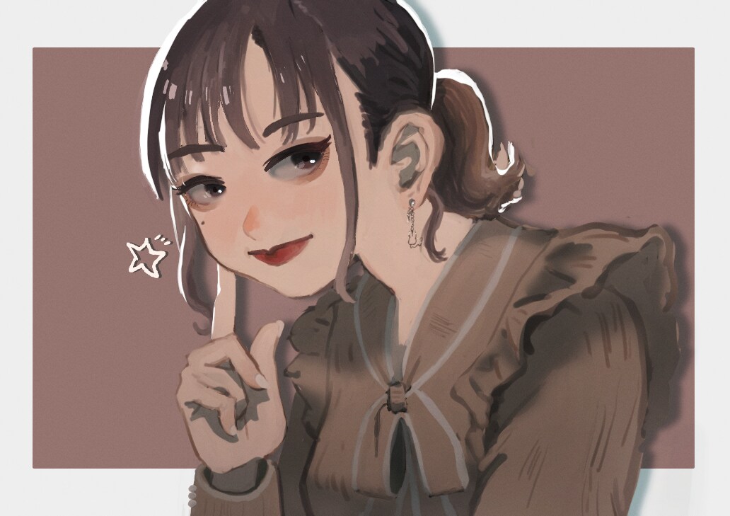 似顔絵描きます 温かみのある塗りで似顔絵を作成します。 イメージ1