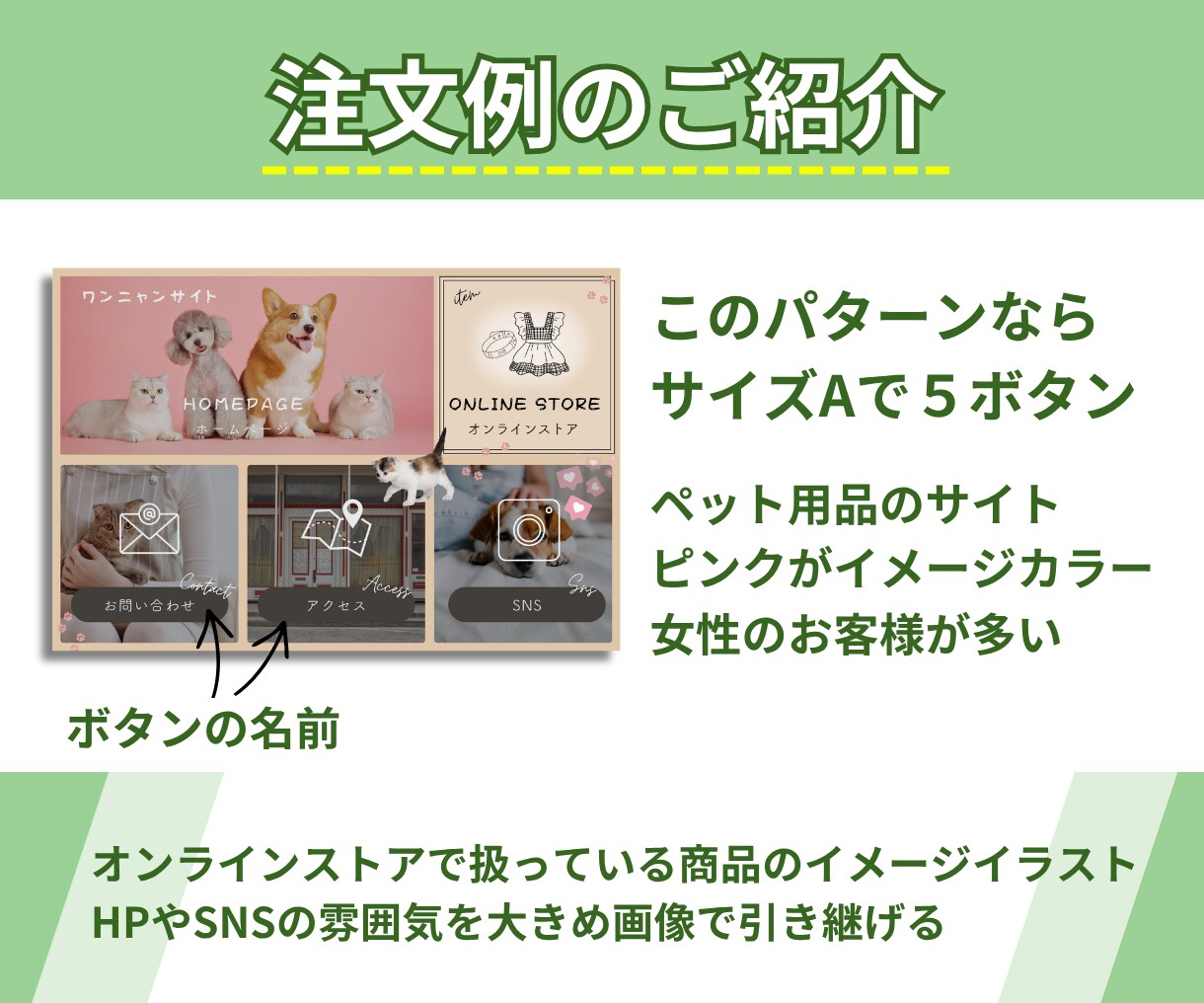 Canvaで修正できるリッチメニュー作ります クリニック・サロン・士業・宿泊業の店舗集客にも対応 イメージ7