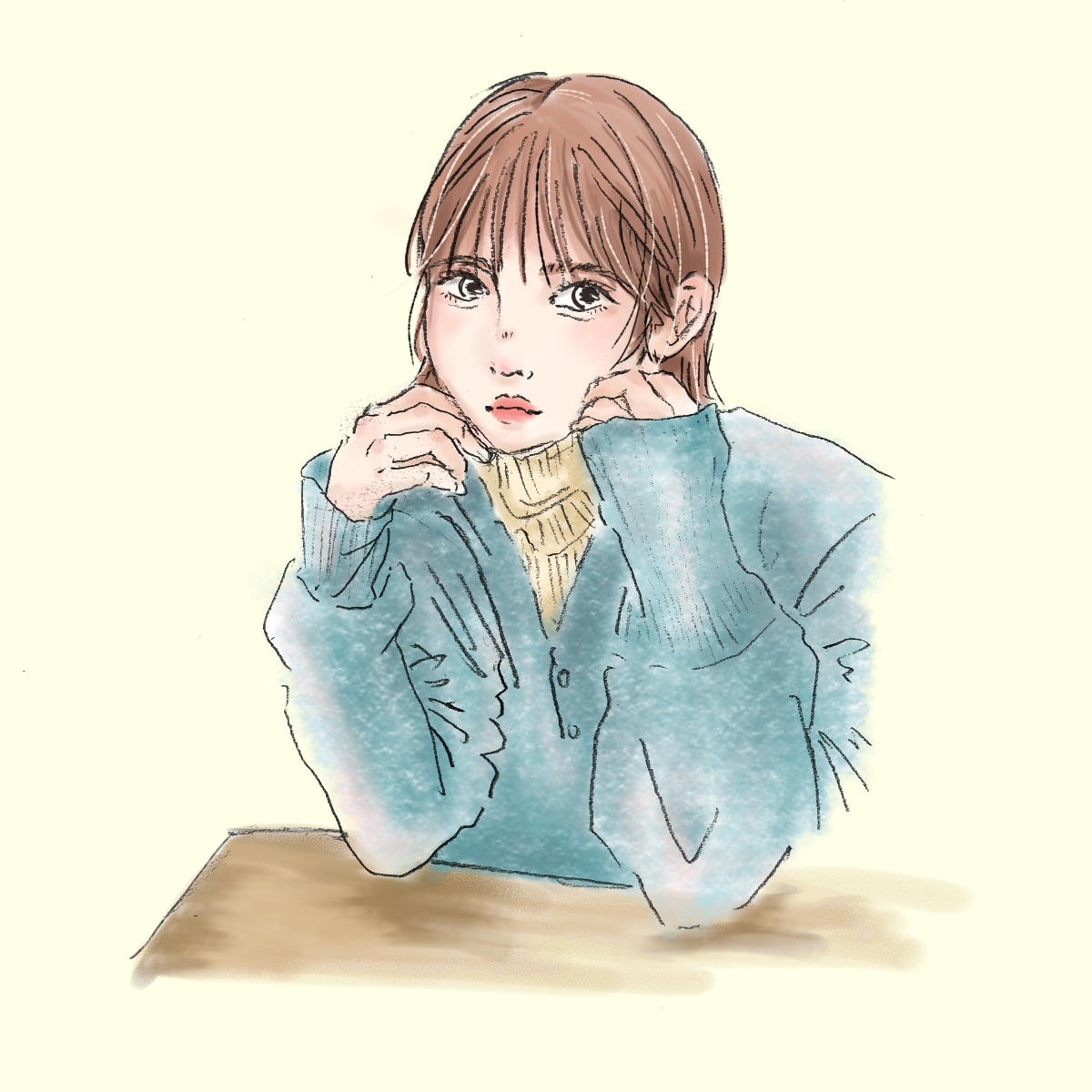 アイコン、カップルイラスト承ります シンプルで可愛いから大人っぽいイラストまで幅広く イメージ5