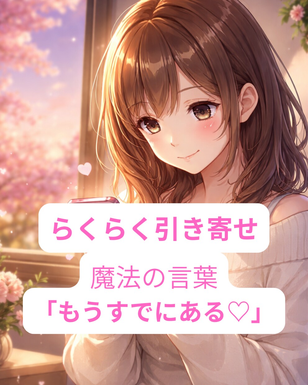 らくらく♡願いが叶いやすくなるサポートします ✨お心が整う至福のチャット♡60分×9回　PDF資料付 イメージ6