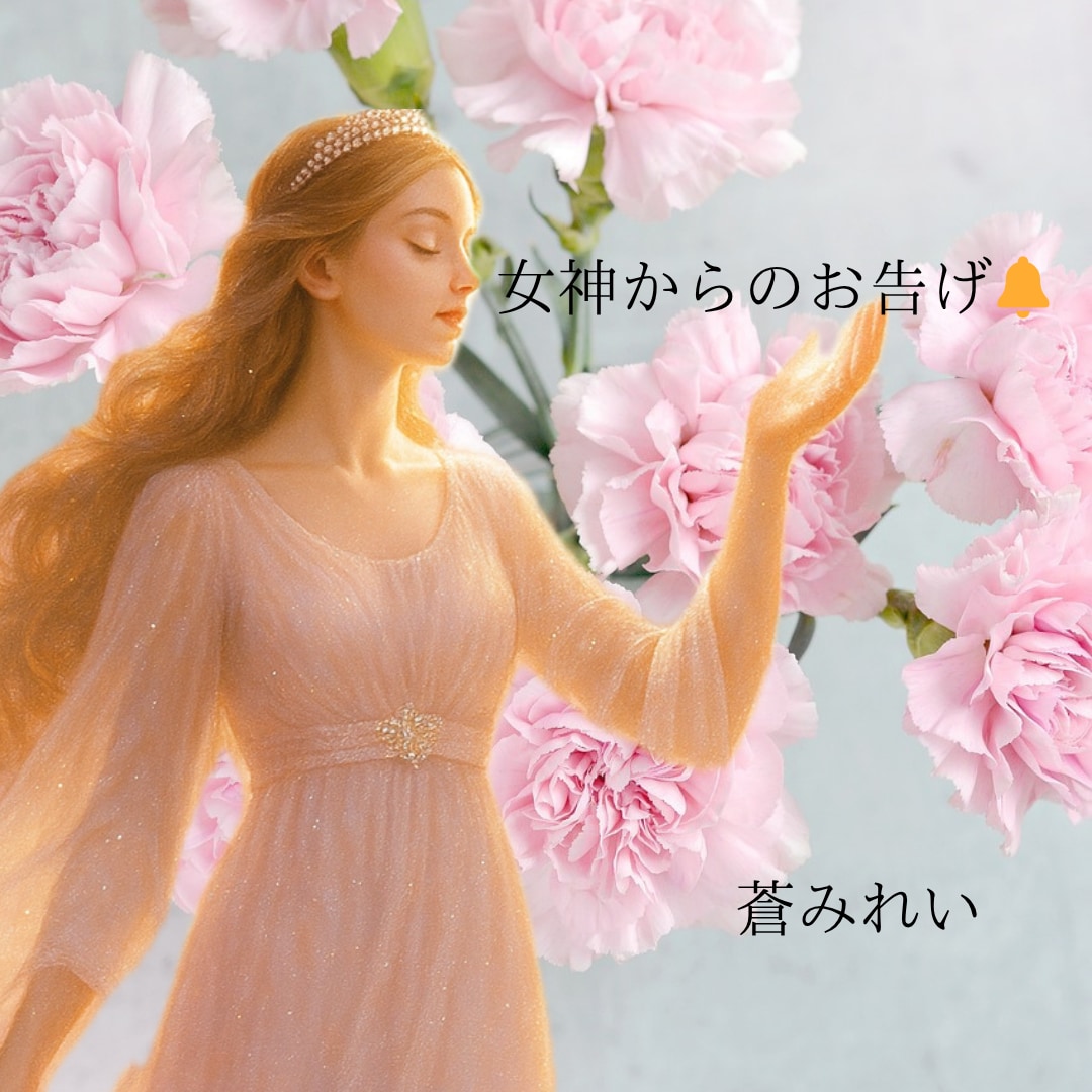 女神からのお告げメッセージをお伝えいたします ❁あなたの守護女神にちなんだ開運お守りアイテムも伝えます❁ イメージ3