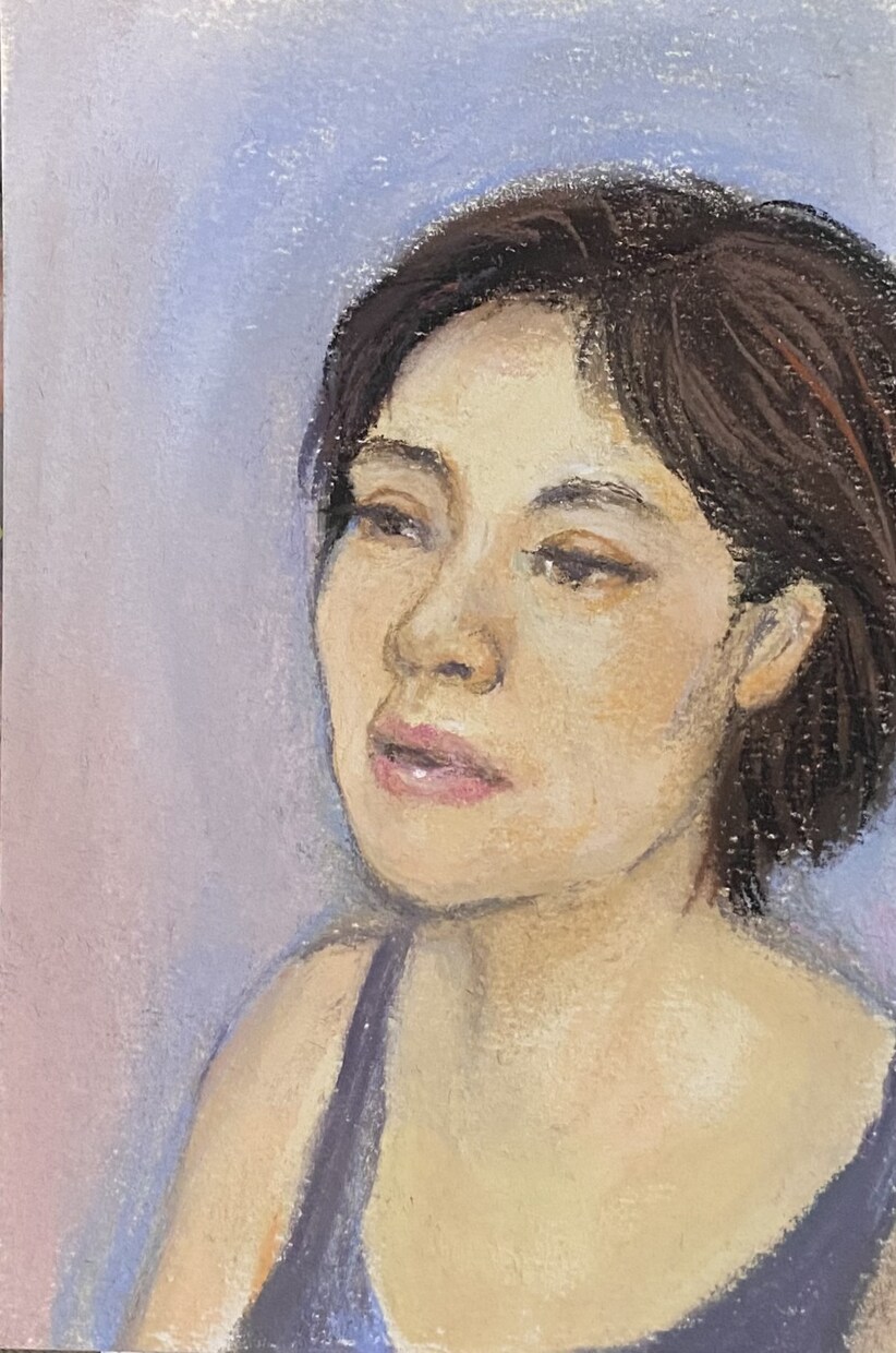 あなたの顔画をお描きします 似顔絵ともスケッチともひと味違う、あなたの顔画をパステルで イメージ7