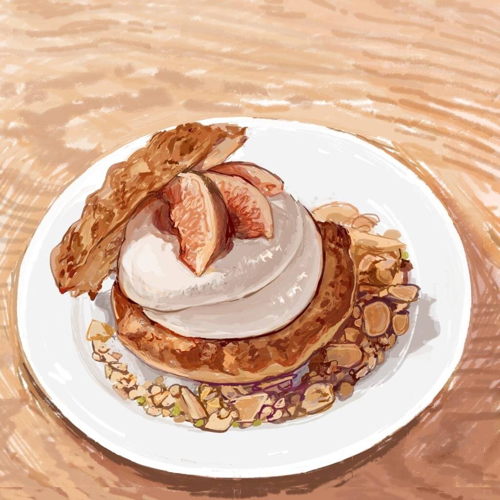 料理の写真を魅力的にイラストにします 写真よりも美味しそうな、温かみのあるデジタルイラストにします イメージ1