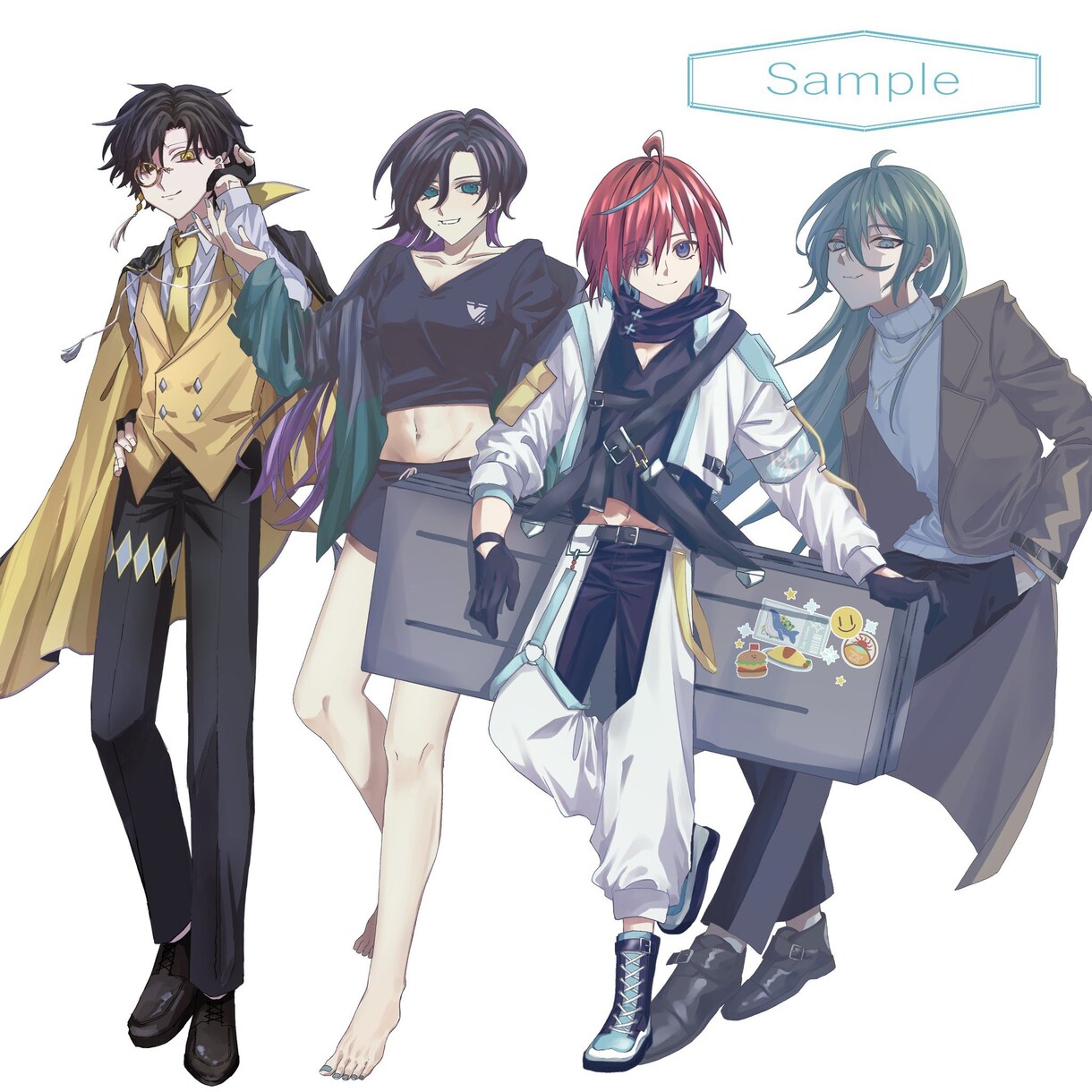 TRPG･ゲーム用の立ち絵を制作します ご希望に沿った立ち絵でTRPGに彩りを！ イメージ3