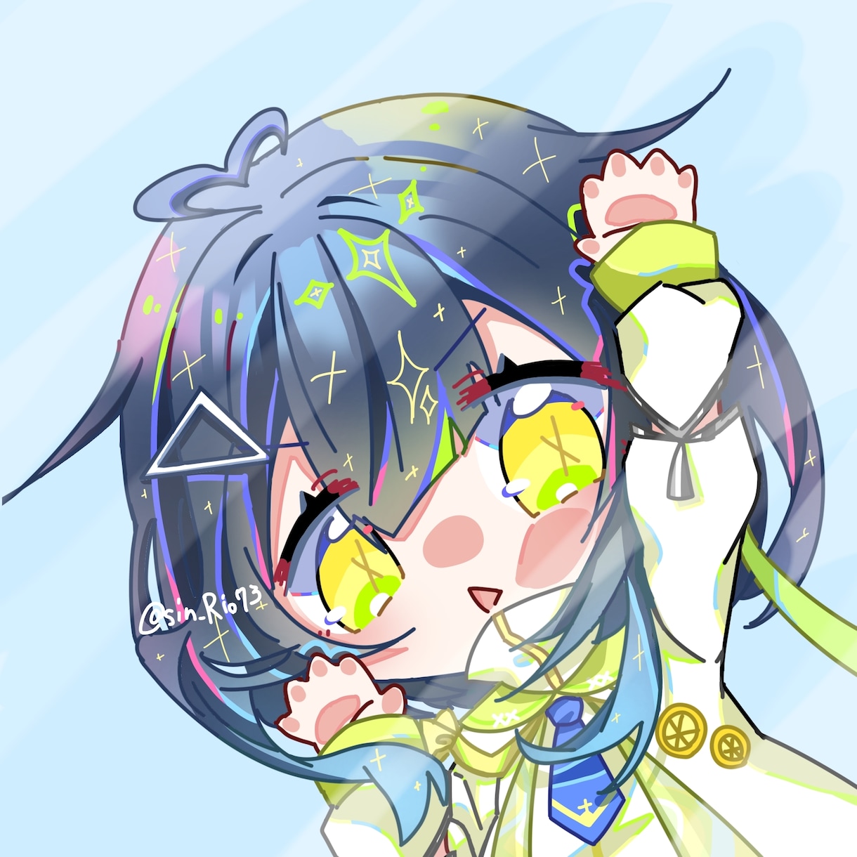 オリジナルアイコン描きます ポップな目を引くアイコンを制作します！ミニキャラ普通等身など イメージ4