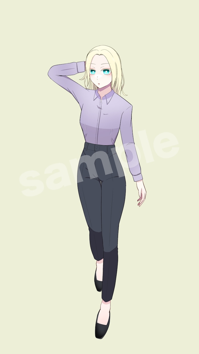 TRPGセッション用のイラストを描きます 線画頑張ります！ 10代20代くらいの女性が得意です！！ イメージ7