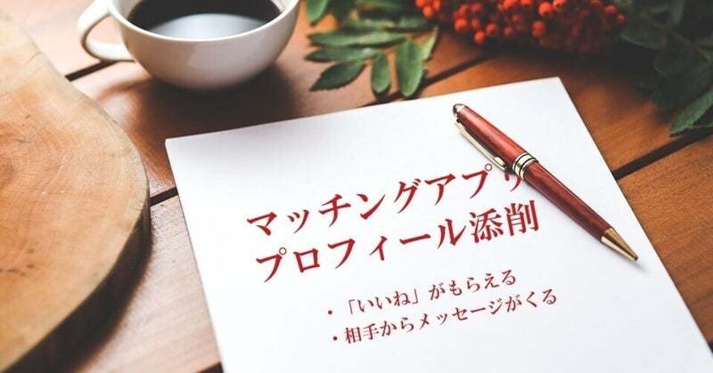 あなたのマッチングアプリのプロフ文章を救済します 50人以上の添削で「いいねを爆増」させてきた救済措置！ イメージ1