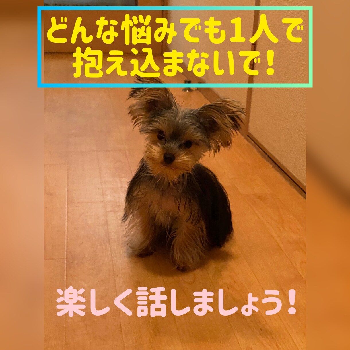 雑談、悩み、相談など何でも聞きます 男女、年齢問わず、楽しくお話ししましょう！！ イメージ1