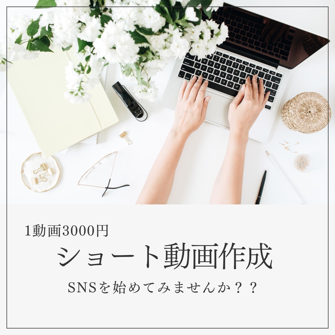 1本3,000円！SNS動画を手軽に作成します 現役運用者がつくる、ショート動画 イメージ1