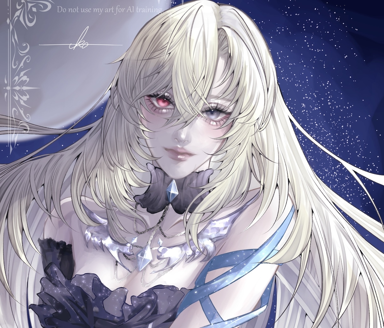 即納！厚塗りで美麗イラストを制作します 視線を奪う、耽美で幻想的なメインビジュアル制作 イメージ8