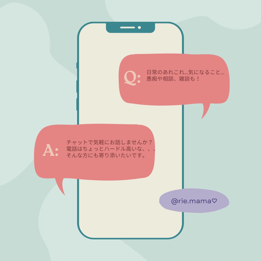 日常のちょっとした話…チャットでお聞きます 電話よりチャットの方が話しやすい方…1時間でお話伺います！ イメージ1