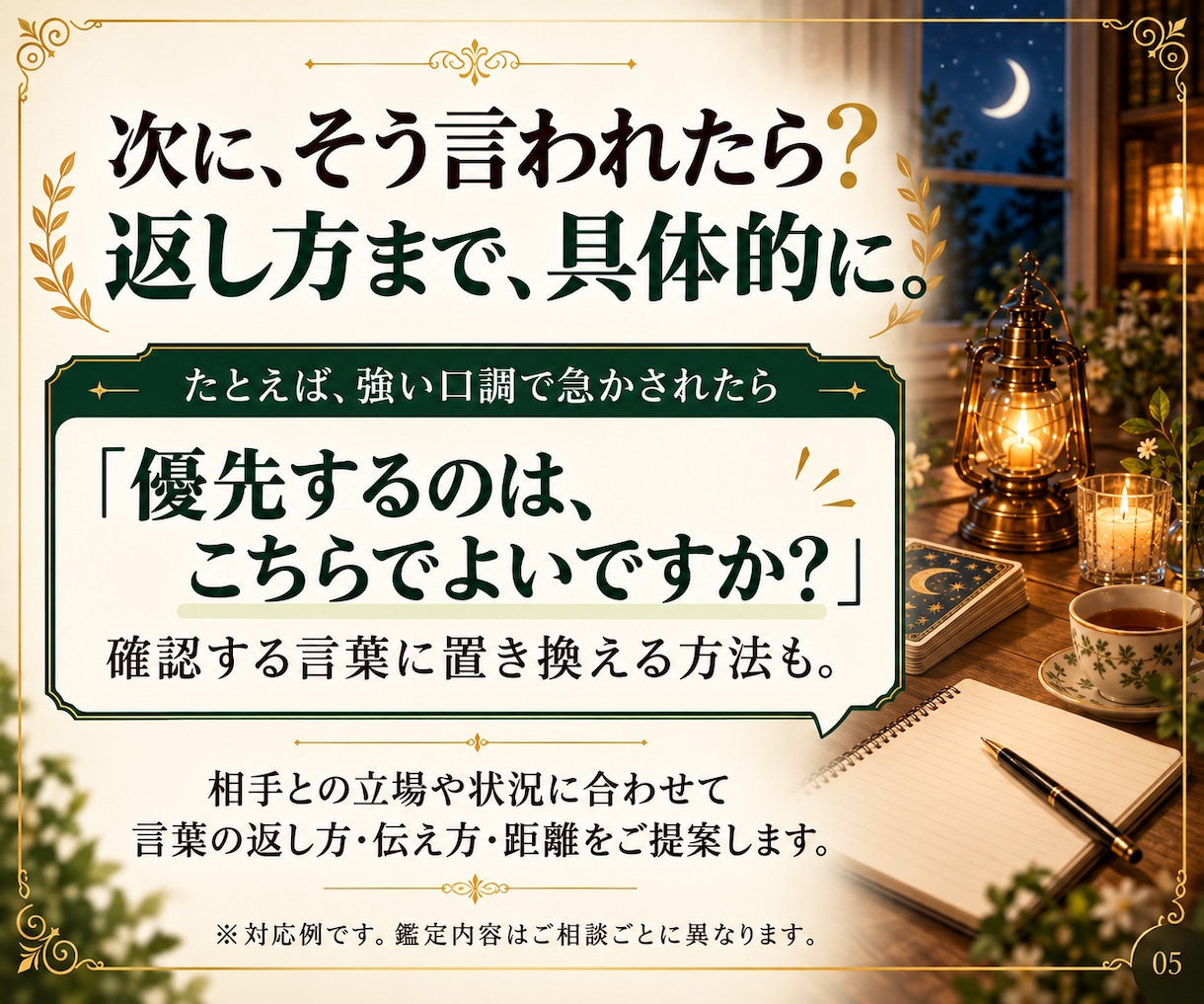 職場の「あの人はなぜ？」をタロットで読み解きます 相手を知って、振り回されない付き合い方を見つけます イメージ5