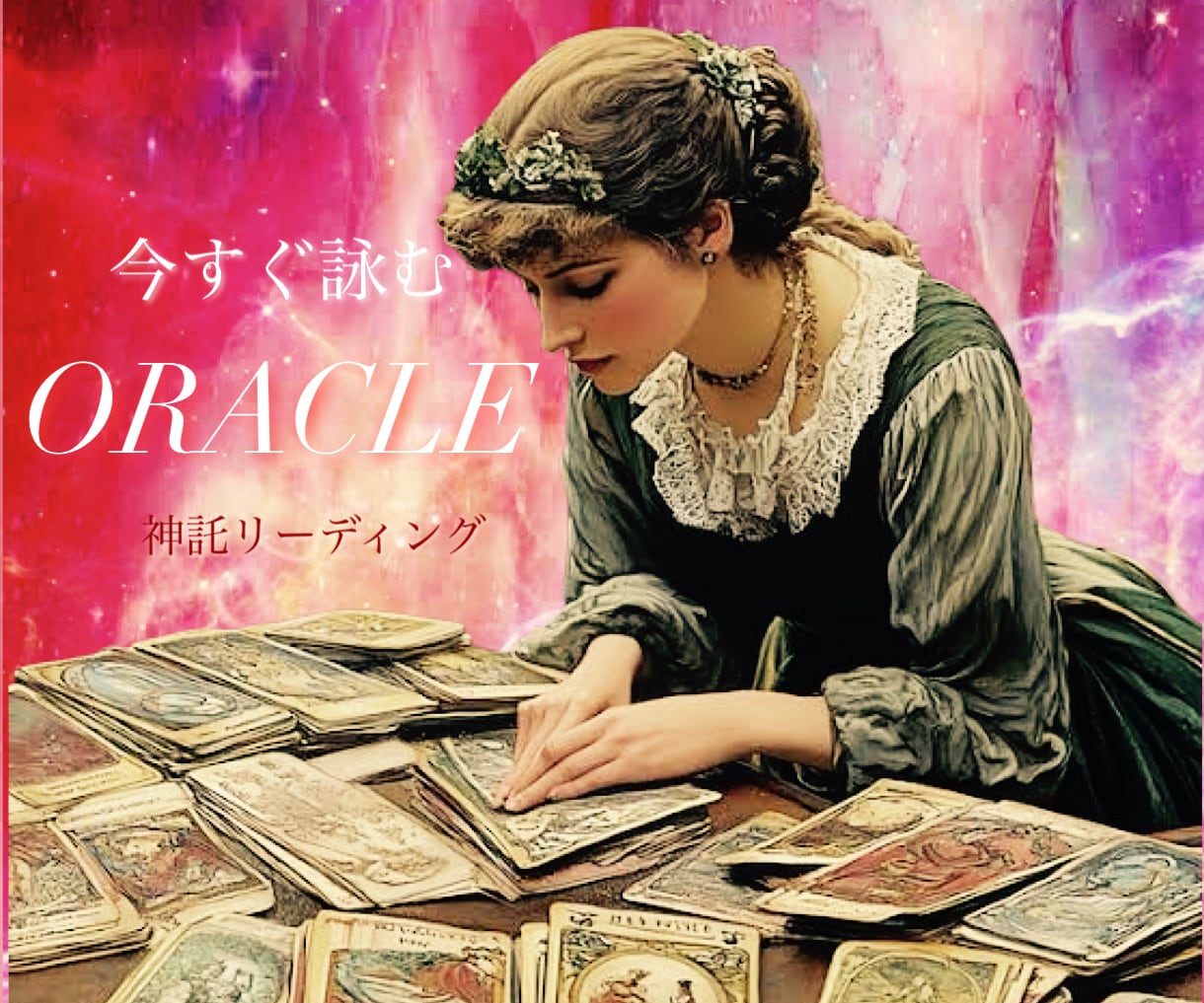 明るい未来を生み出す！あなたに必要なご神託頂けます ☆神秘的な引力の法則☆今すぐ！オラクルメッセージお届けします イメージ1