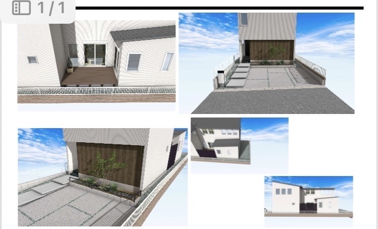 ご要望の外構図面（平面図・3D）を描きます 「世界に一つの庭」プランニングします！！ イメージ3