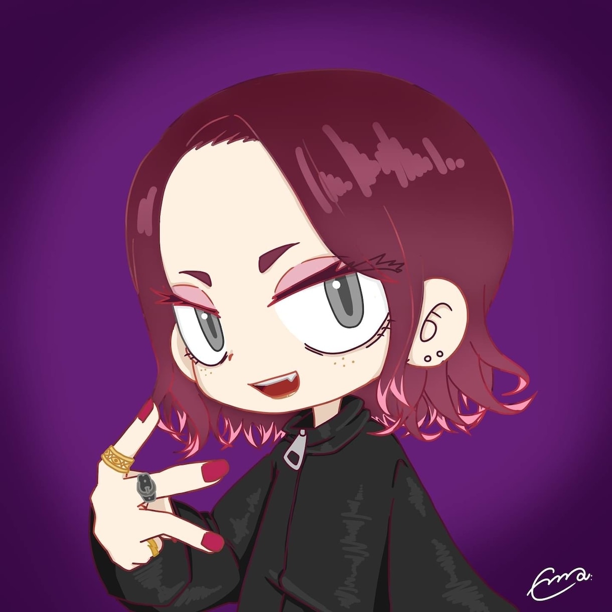 要望いただいたアイコン、イラスト描きます キャラクターデザイン！良かったらどうですか？ イメージ1