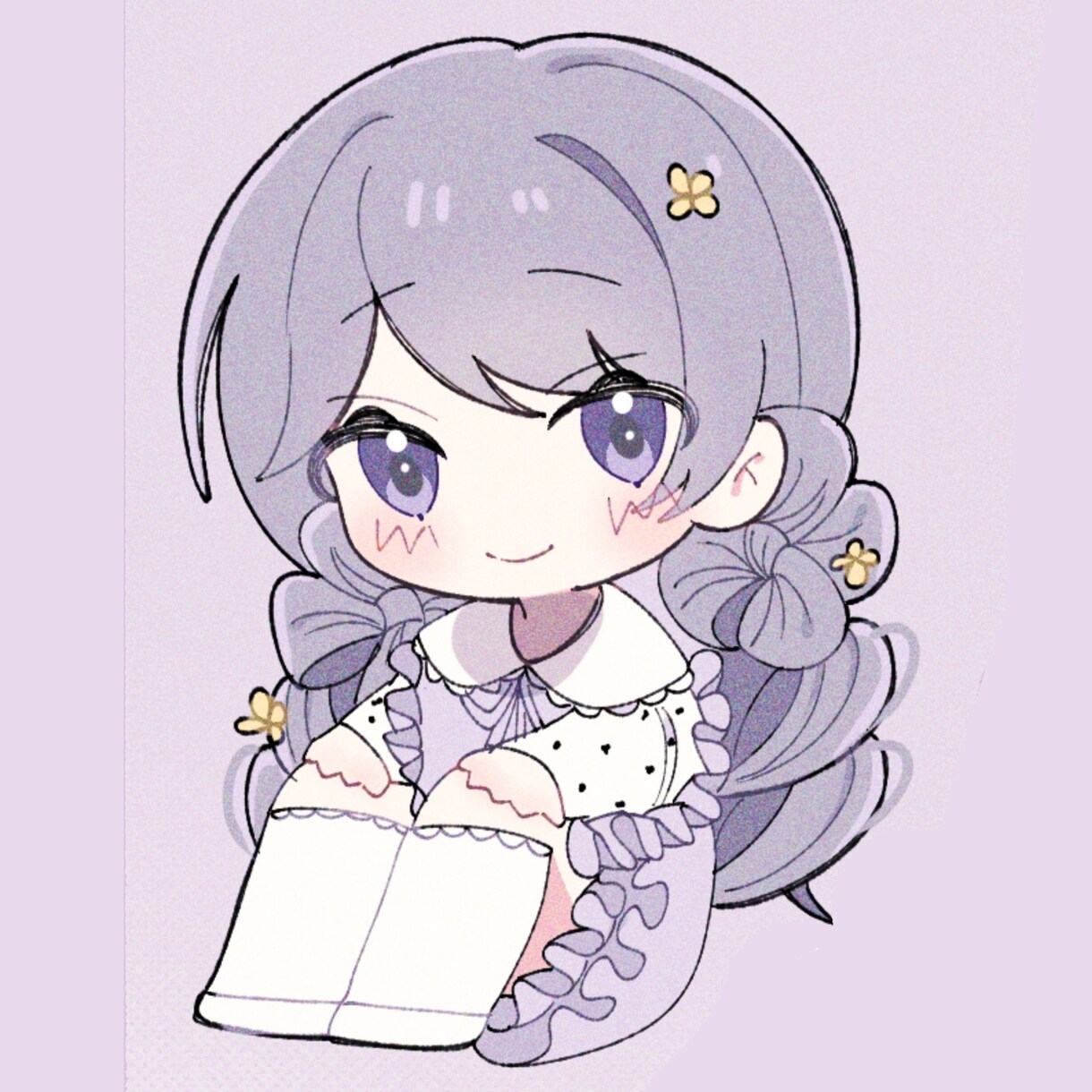 デフォルメの可愛い女の子を描きます かわいい女の子のイラストを高品質でお届けします！ イメージ1