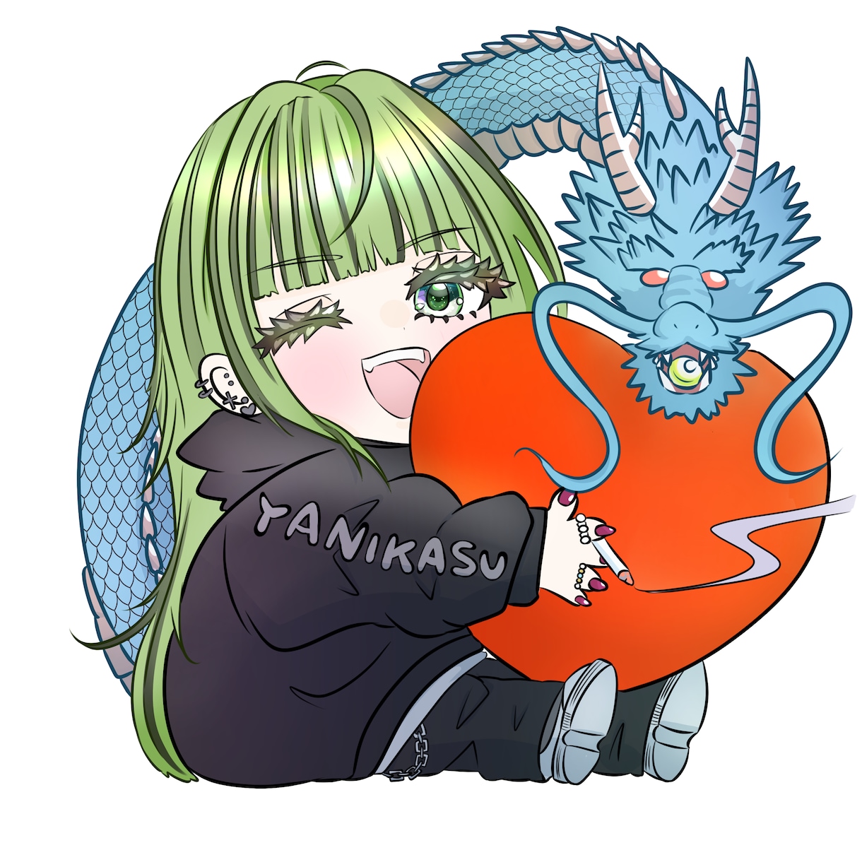 商用利用可！衣装も魅せるミニキャラを描きます ライバー活動をお手伝い！リッチな仕上がりのデフォルメイラスト イメージ9