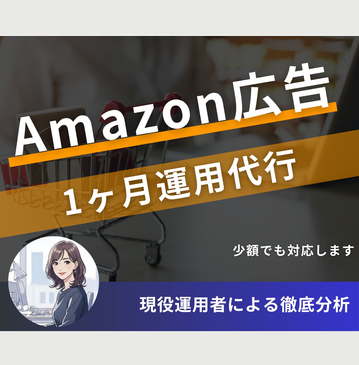 まずはお試し！ Amazon 広告 運用代行します 現役の1,000万円運用者があなたの商品の魅力を伝えます！ イメージ1