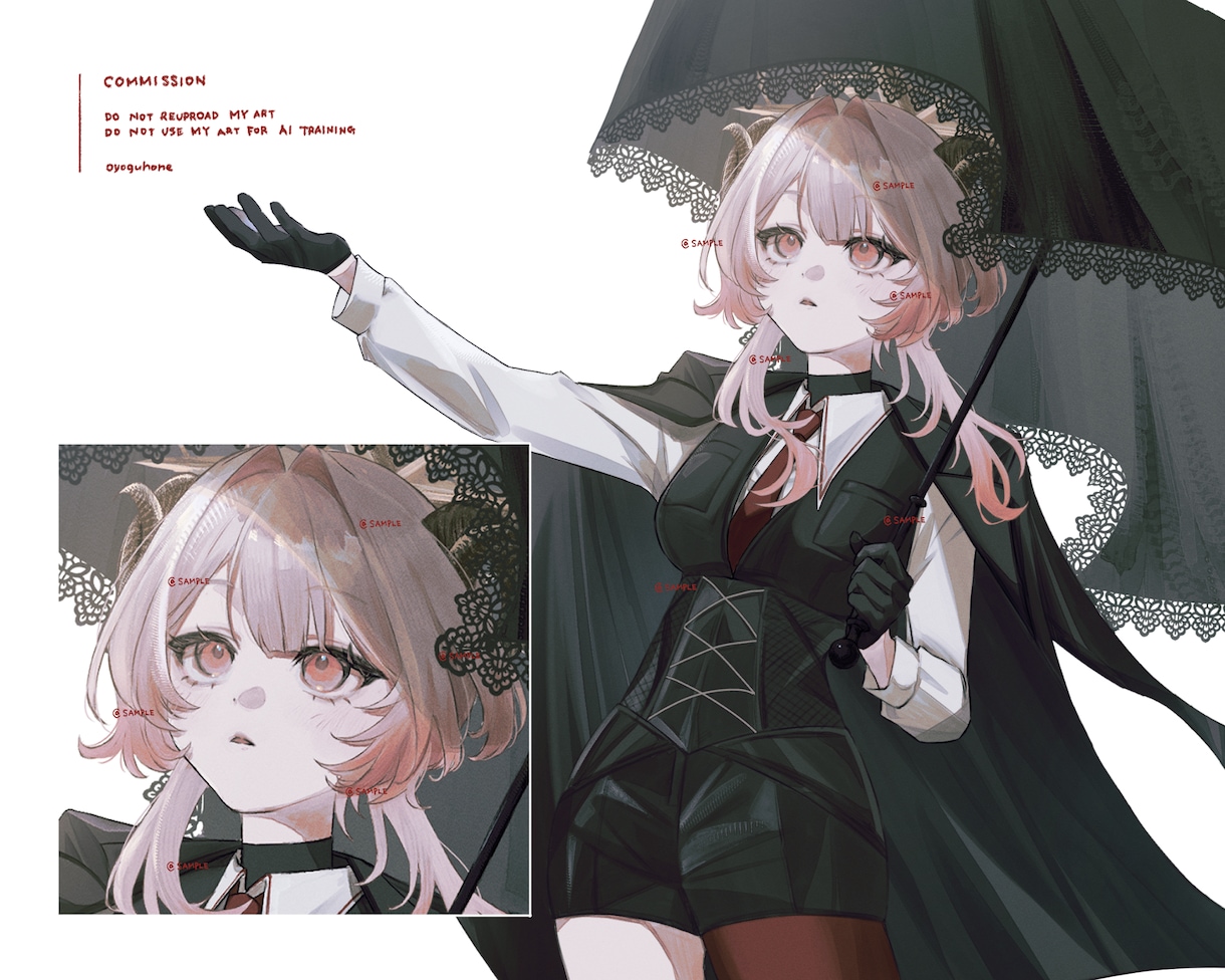 イラスト全般お描きします アイコン、MV用、TRPG立ち絵、キャラクターデザイン等 イメージ6