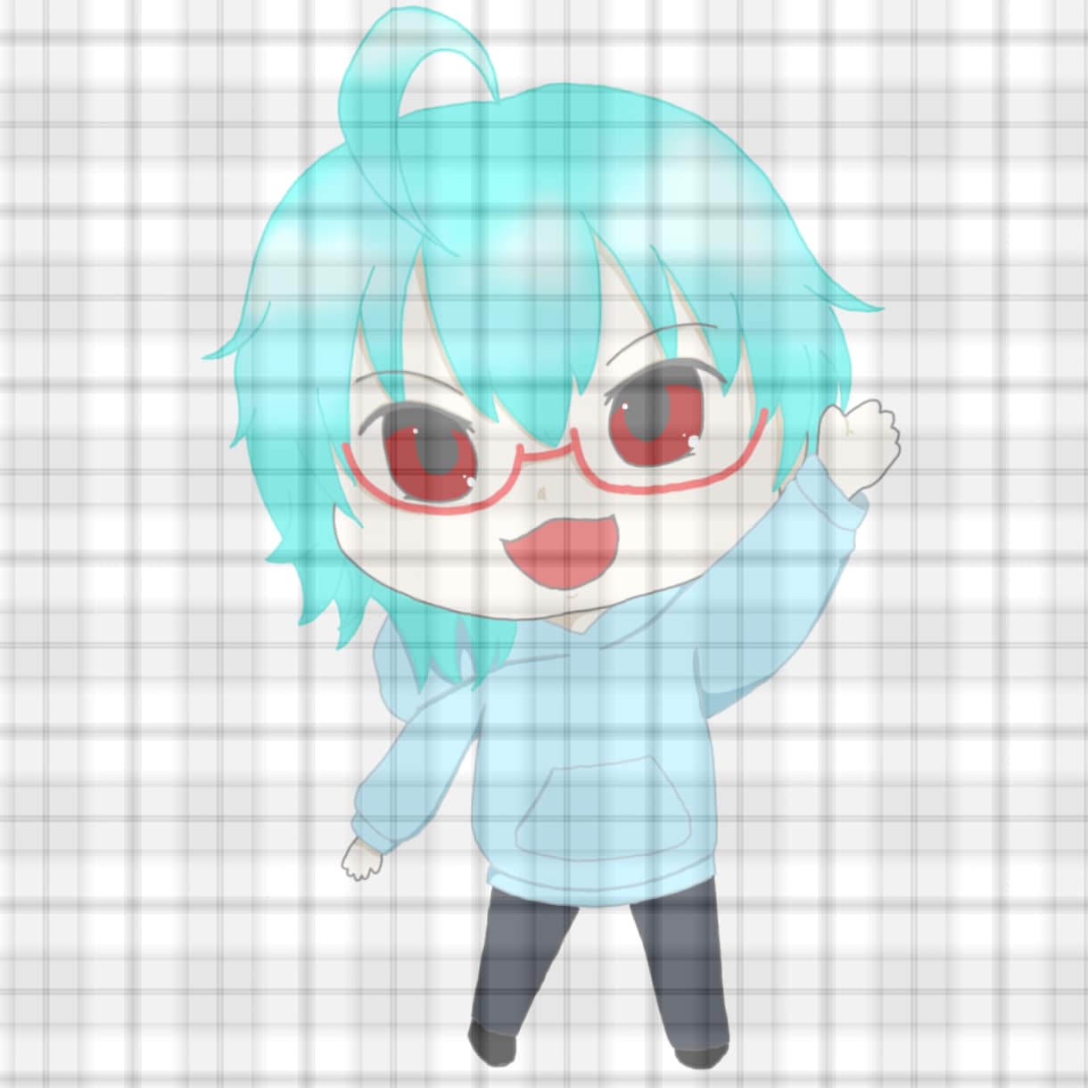 配信で使いやすい背景透過したちびキャラ描きます 貴方のちびキャラを使いやすいように透過してお渡しします イメージ4