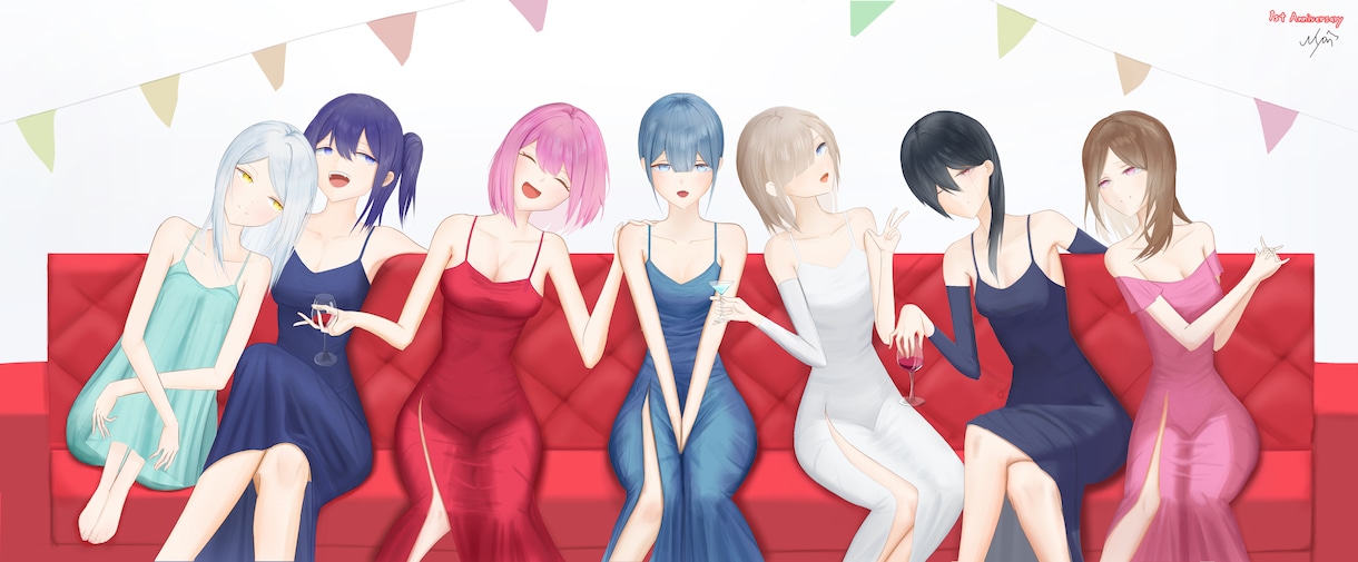 ご希望の金額でイラストを作成いたします 好きな金額で手頃なイラストを作成いたします。 イメージ1