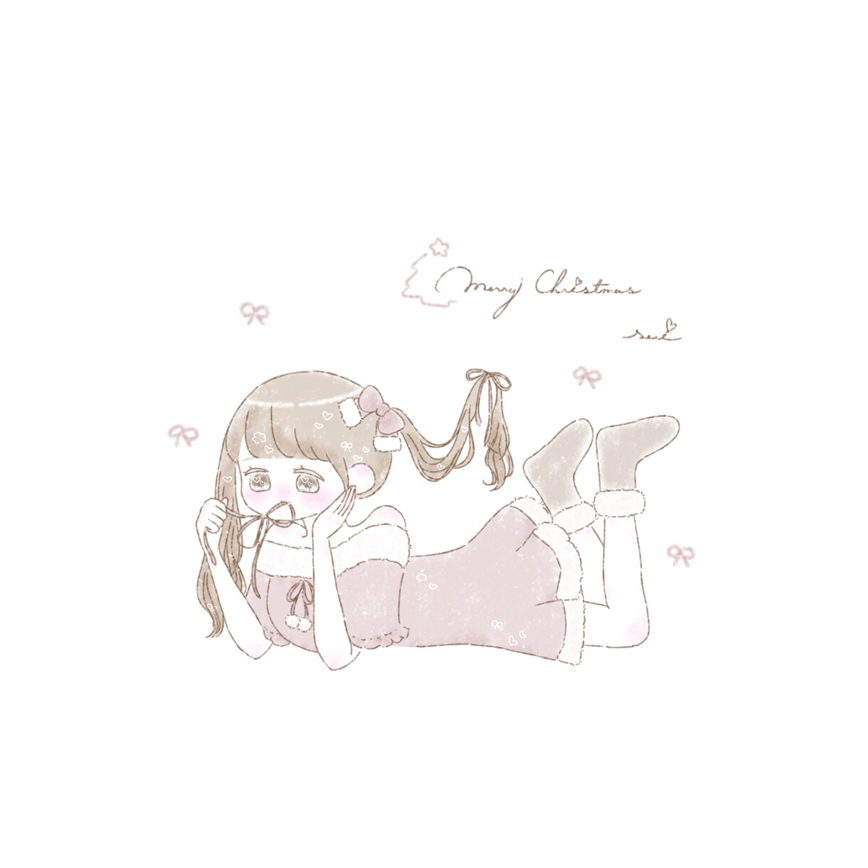 ふんわり優しいタッチのイラストを描きます しあわせのつまったまんまるほっぺ イメージ3
