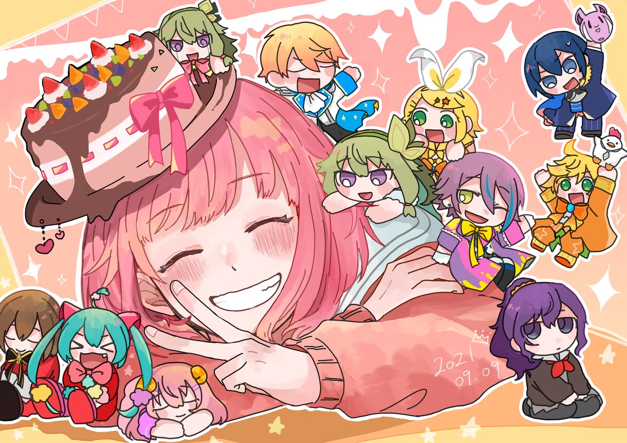 あなたのオリキャラ・アイコン描きます 【背景なし！人物のみの製作になります】 イメージ1