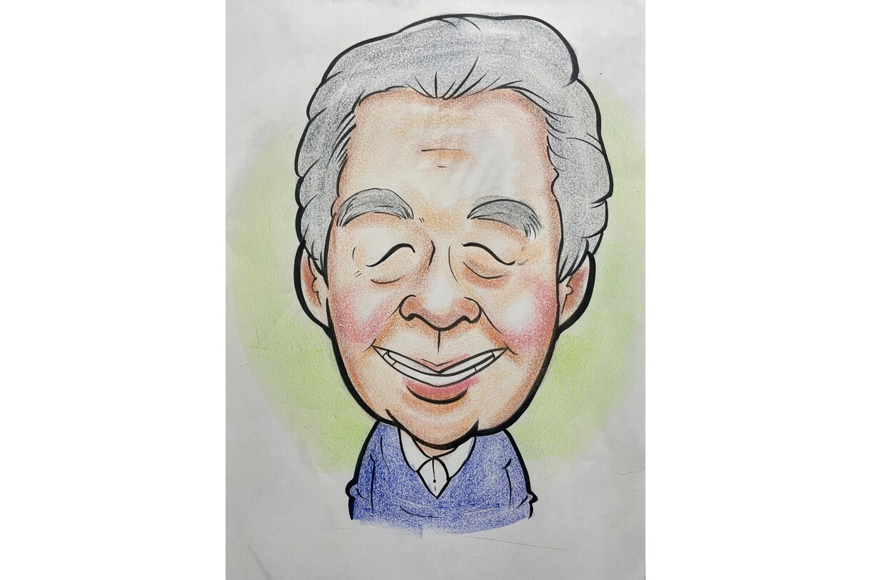 還暦祝いなどプレゼントに喜ばれる似顔絵作成します 記念日、お祝いなどに記憶に残る似顔絵作成いたします イメージ4