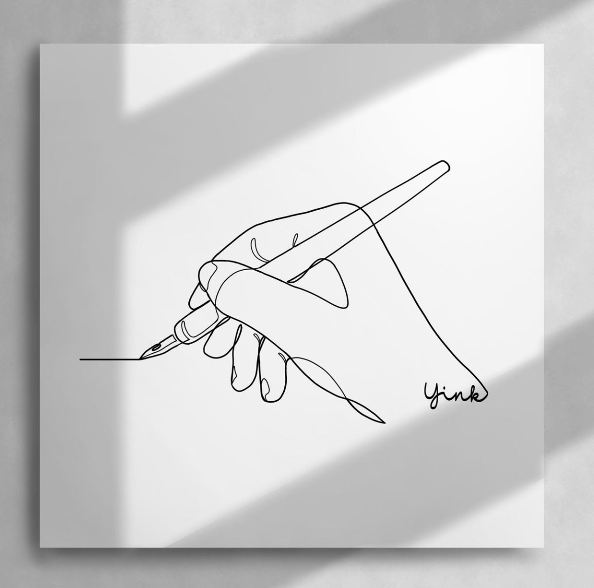 洗練された一筆書きのイラストを制作します ロゴや似顔絵、広告用に便利なデザインです！ イメージ1