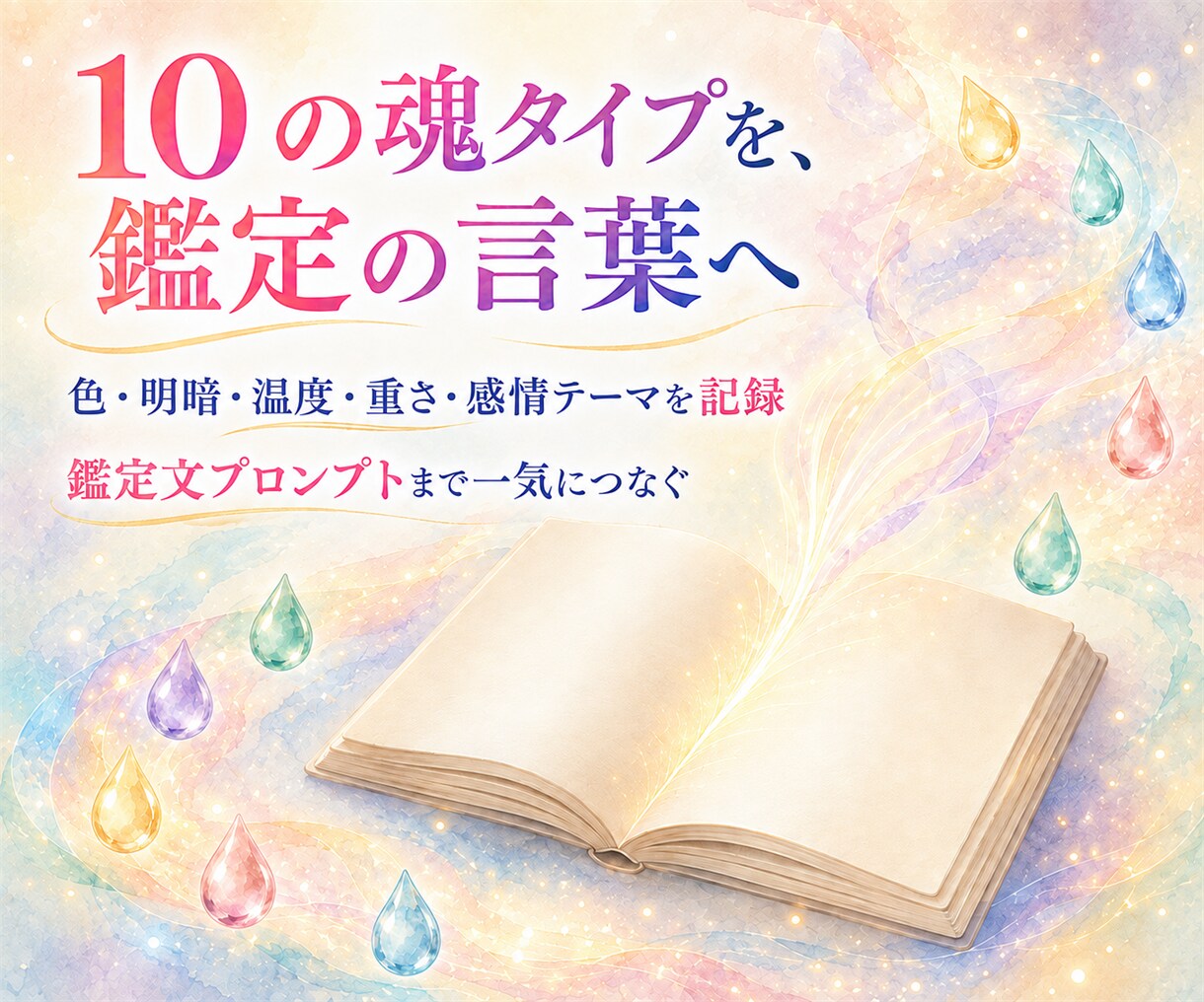 魂視メソッドで魂の色・性質鑑定を修得できます 魂の色・性質・本音を鑑定できる占い師になれる講座 イメージ4