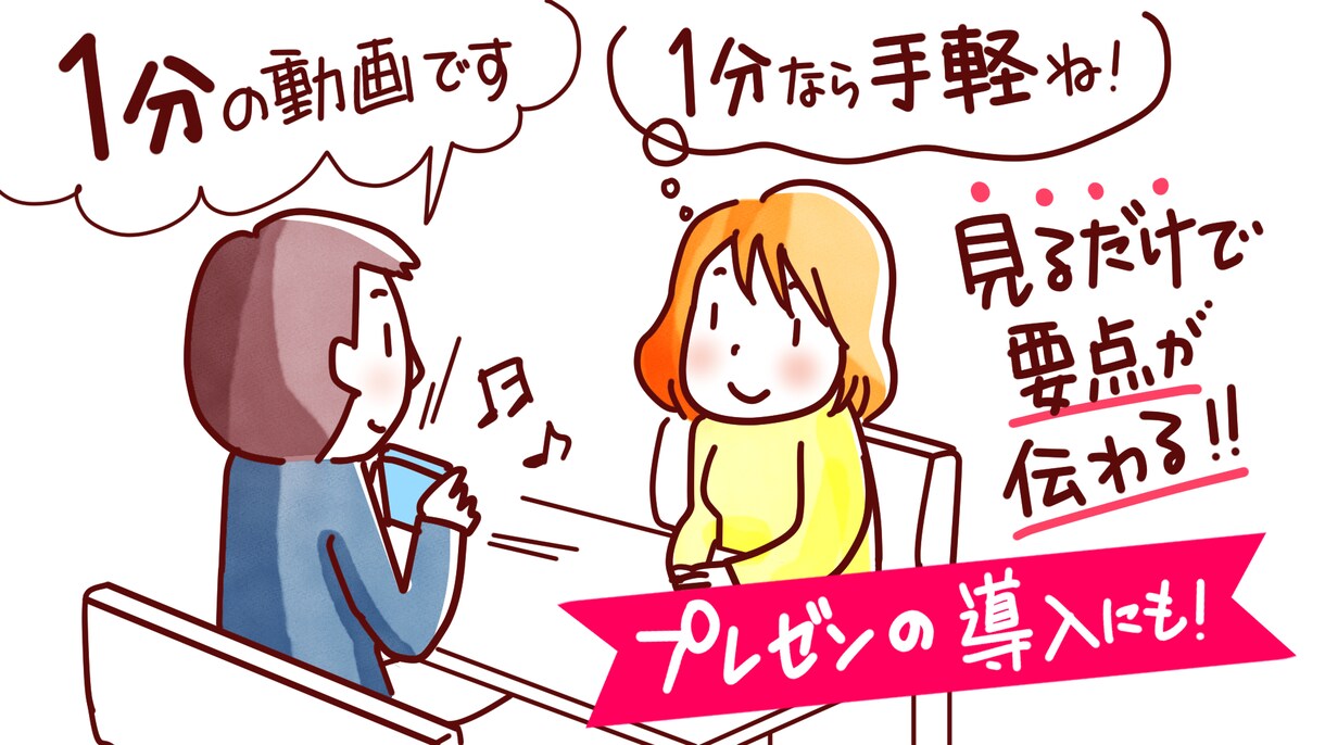 企業・自治体向け！イラスト広告動画を制作します 原稿から丸投げOK！企画・絵コンテ・動画制作まで一括対応 イメージ5
