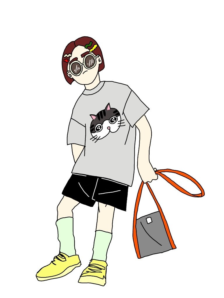 似顔絵実績が100件にいくまで1500円で描きます おしゃれで可愛い、ファッショナブルな似顔絵です イメージ1