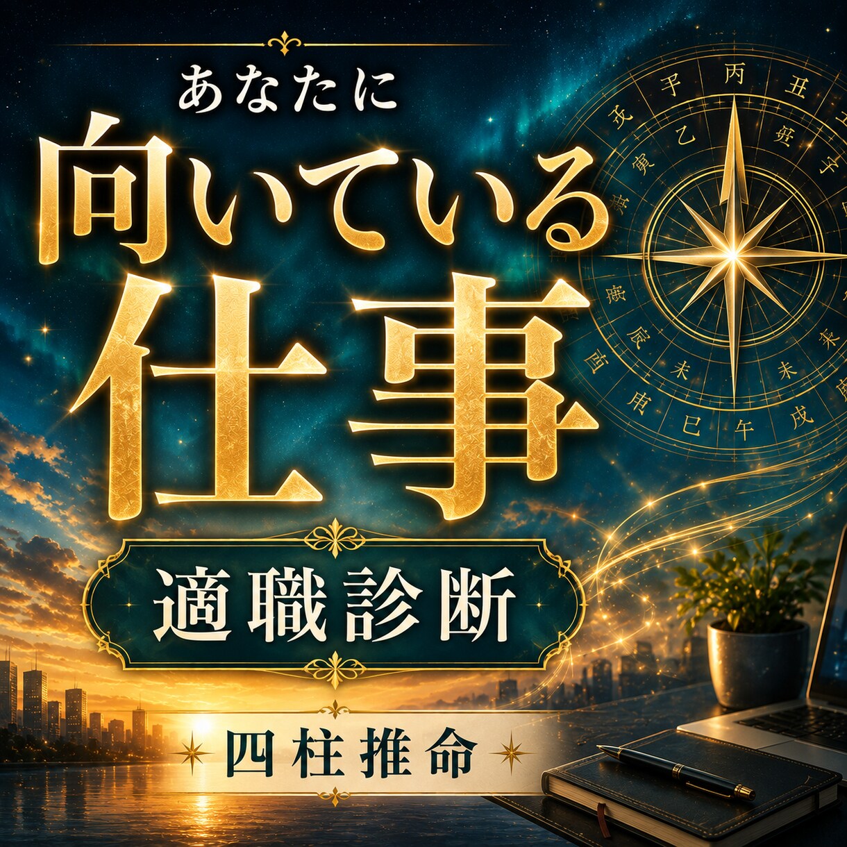 あなたに向いている仕事を四柱推命で鑑定します 適職・転職・仕事運を丁寧に読み解きます イメージ1