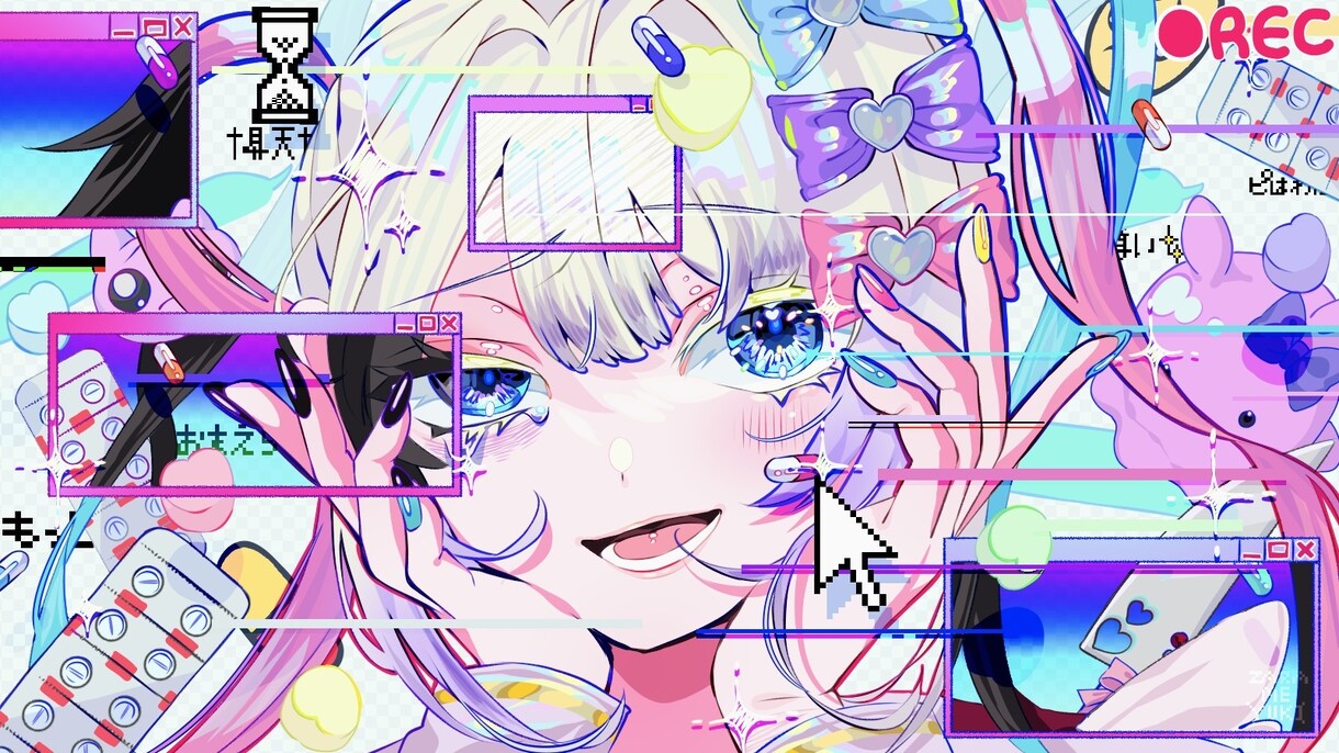 MV用イラスト、その他一枚絵作成します きらきらして絶対に目に止まる一枚、必ず描きあげます！！！！！ イメージ6