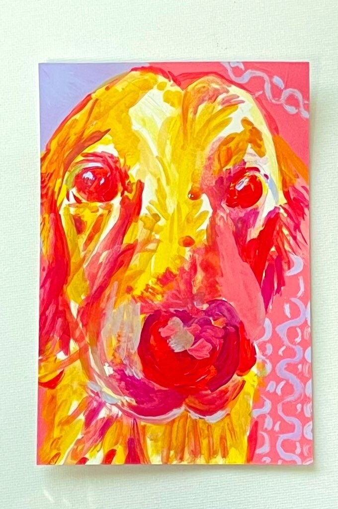 ペット・ご家族の似顔絵を色鮮やかに描きます 自由な色彩で、愛するペットやご家族を鮮やかに表現します！ イメージ2