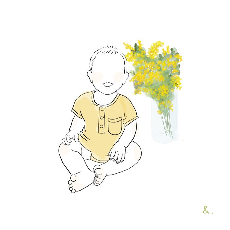 翌日納品可能◎優しい線画イラストお描きします プロフィール画像、挿絵、HP素材等オリジナルでおしゃれに イメージ9