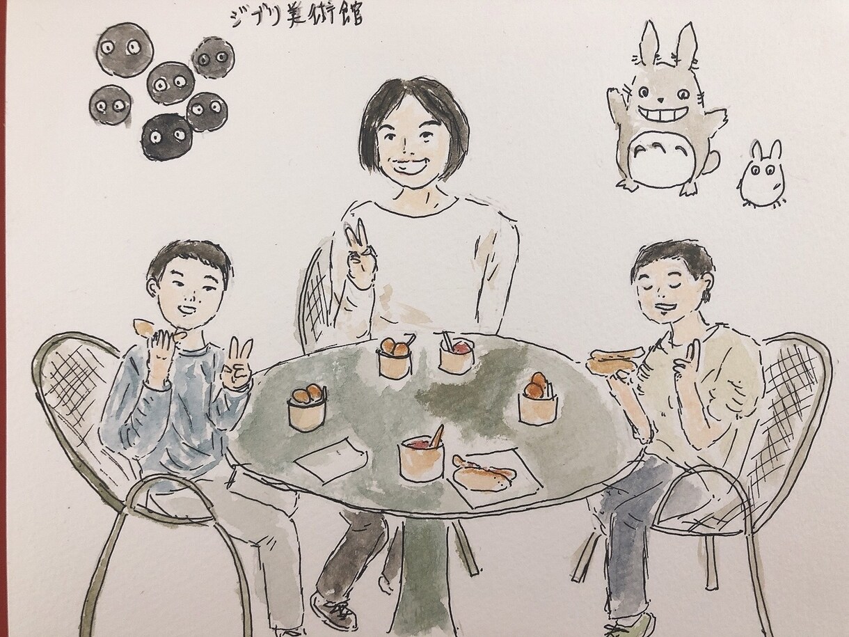 水彩画で似顔絵描きます お子さんの似顔絵やアイコン用の似顔絵描きます イメージ10