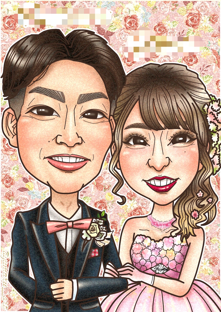 そっくりな面白可愛い似顔絵描きます ★プロ似顔絵師が描く面白可愛いそっくり似顔絵★ イメージ6