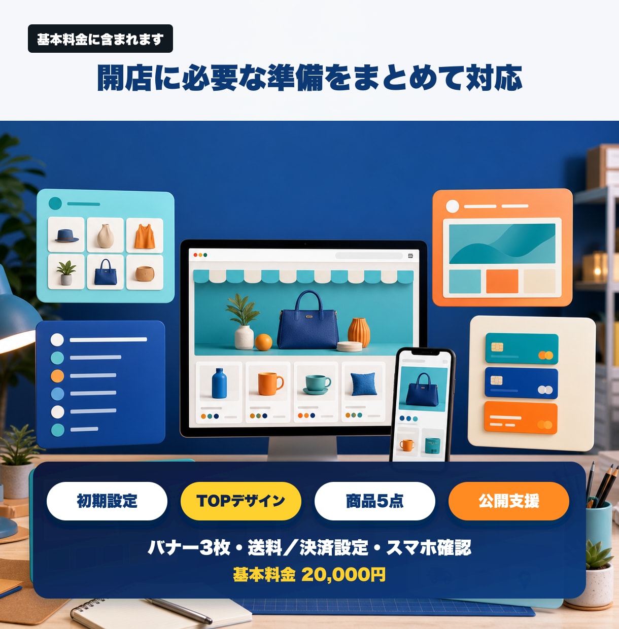 BASEで信頼されるネットショップを制作します 初期設定・デザイン・商品登録・公開まで一式対応 イメージ3