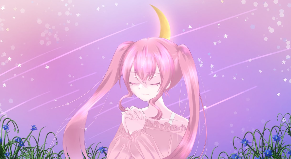 各SNSアイコン、歌ってみたサムネイル等描きます 透明感のあるイラストで目を引く作品をお描きします！ イメージ5