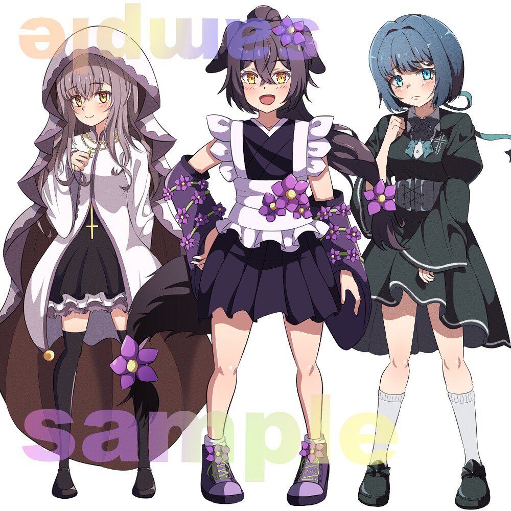 可愛い女の子の立ち絵描きます 高クオリティのアニメ調立ち絵をお届けします！ イメージ4