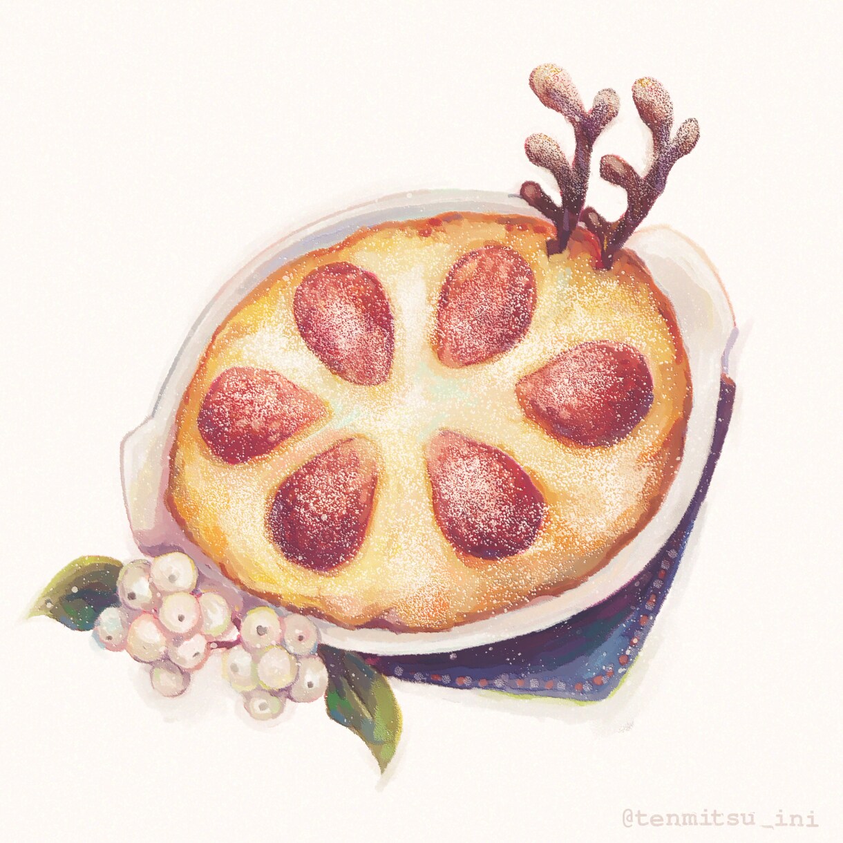 温かみあるおいしそうな食べ物イラスト　描きます メニュー表、パッケージなど　親切な取引で【リテイク無制限】 イメージ1