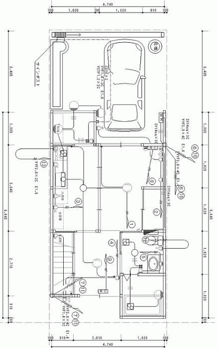 cadにて電気図面書きます 普段はtfasを使用しています。 イメージ1