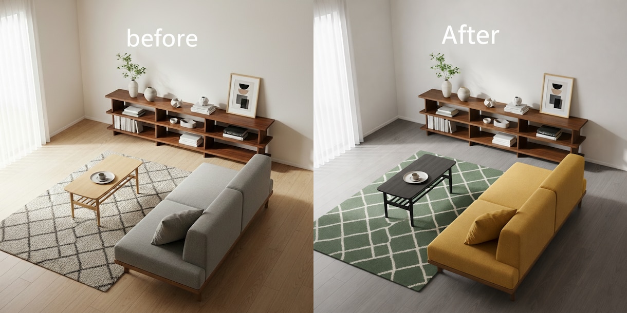現役プロレタッチャーが画像加工/レタッチいたします 大手採用の実績！アパレル/建築/人物/質とスピードに自信あり イメージ3