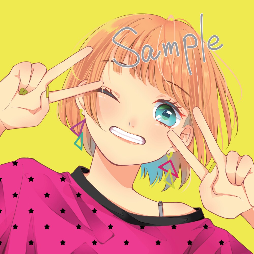 SNS用アイコンを作成します あなただけのオリジナルキャラクターをお届けします！ イメージ1