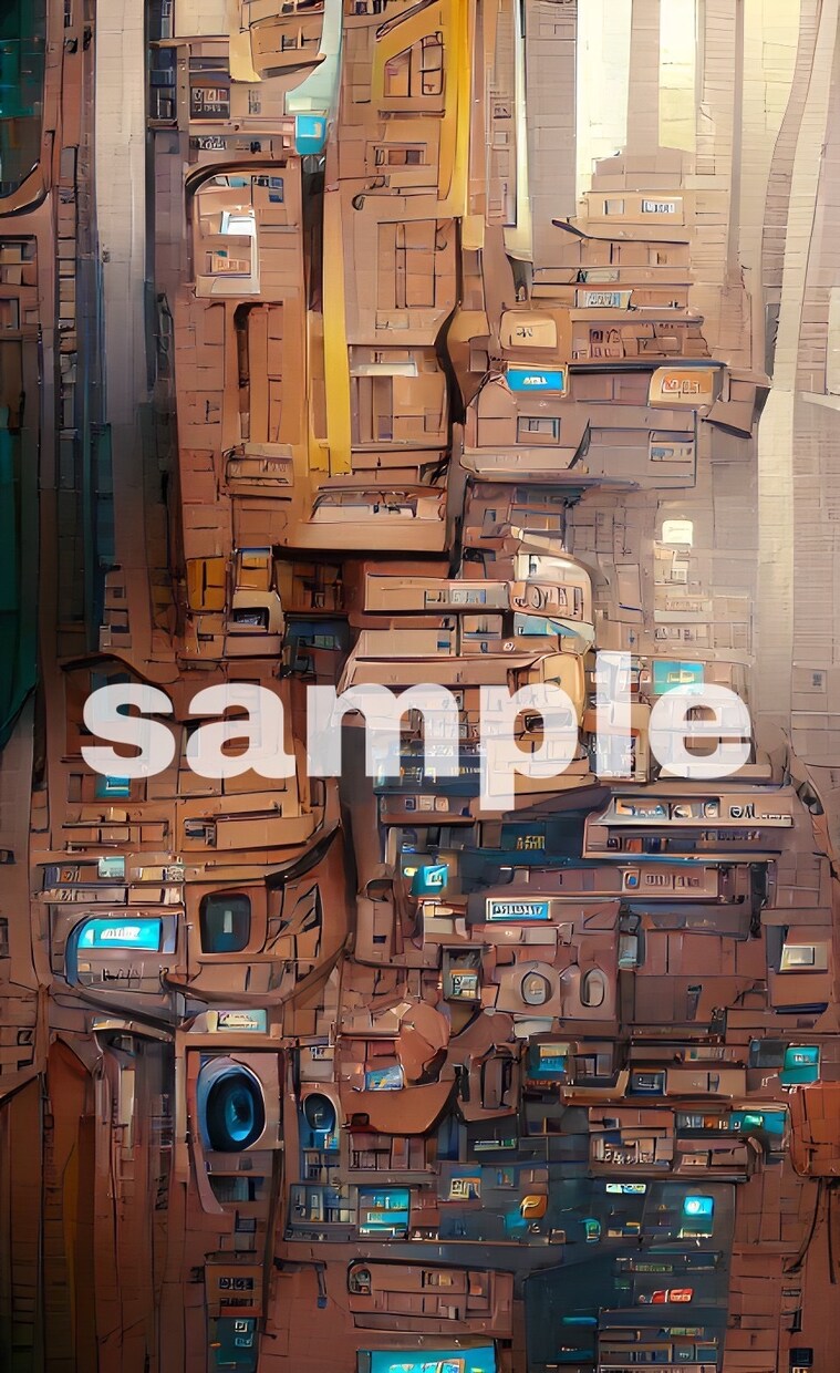 最新のAIを用いてNFTARTSを作成します 世界に一枚のあなただけの作品です。 イメージ3
